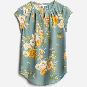 Fun2Fun Walden Split Neck Blouse-Stitch Fix